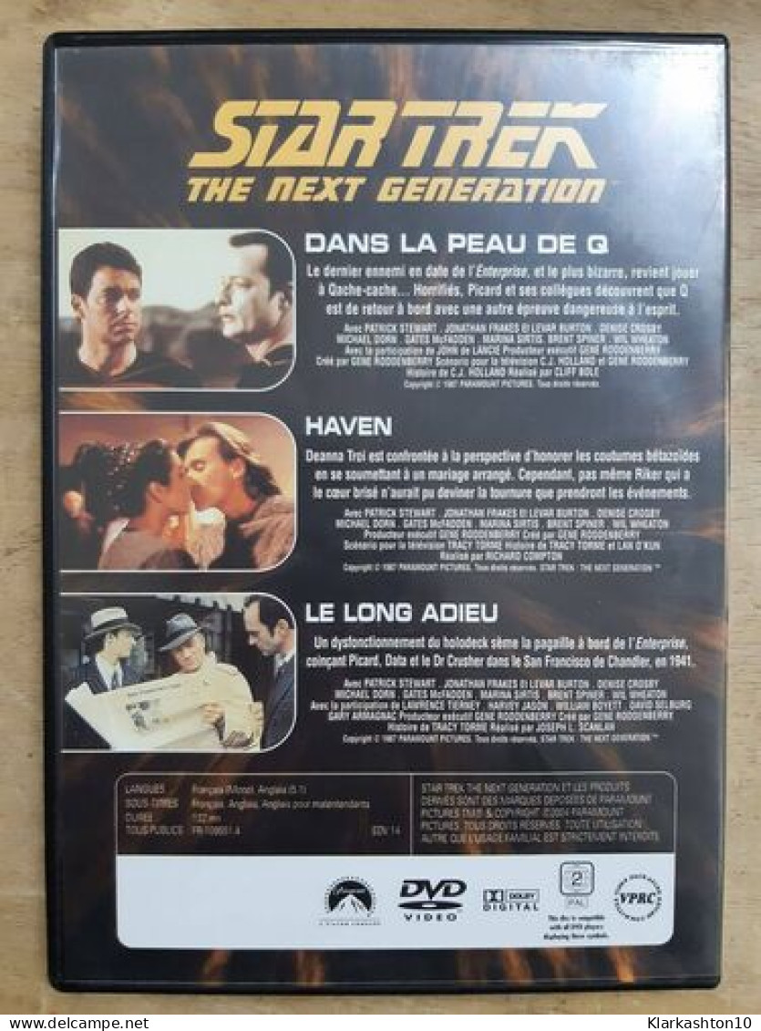 DVD Séie Star Trek - The Next Generation - 3 épisodes - Sonstige & Ohne Zuordnung