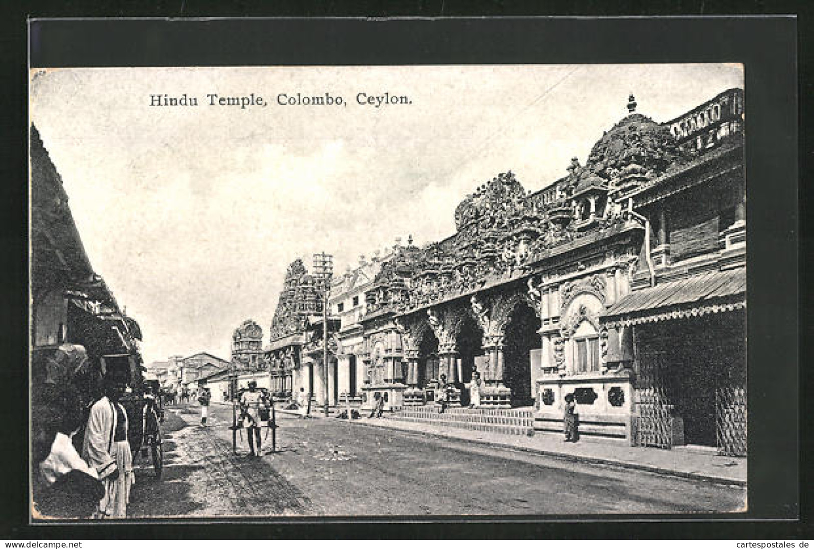 AK Colombo /Ceylon, Hindu Temple  - Sri Lanka (Ceylon)