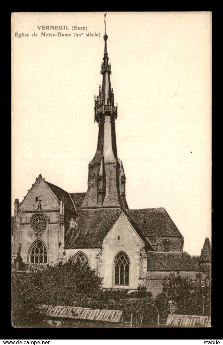 27 - VERNEUIL - EGLISE NOTRE-DAME - Verneuil-sur-Avre