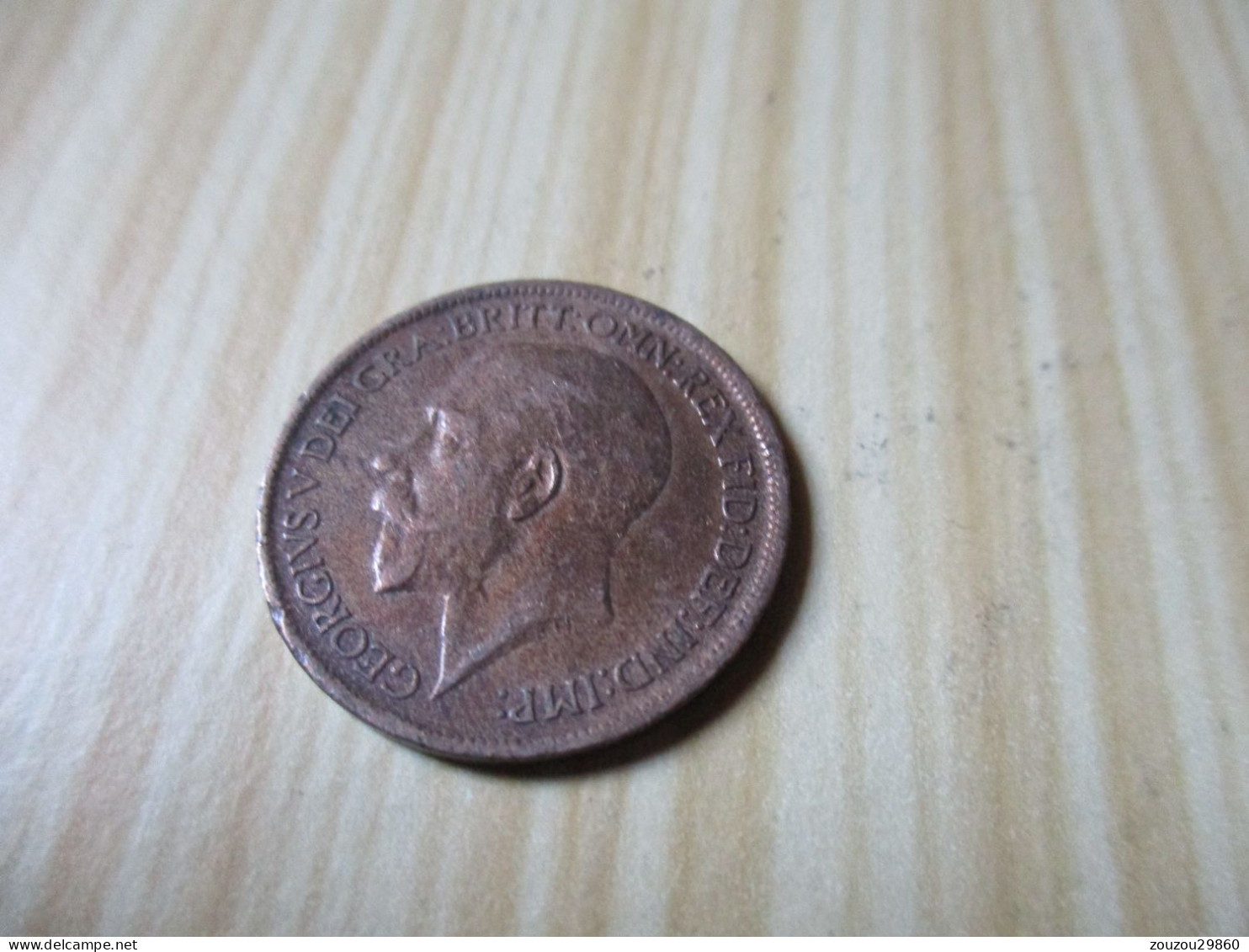 Grande-Bretagne - Half Penny George V 1916.N°300. - C. 1/2 Penny