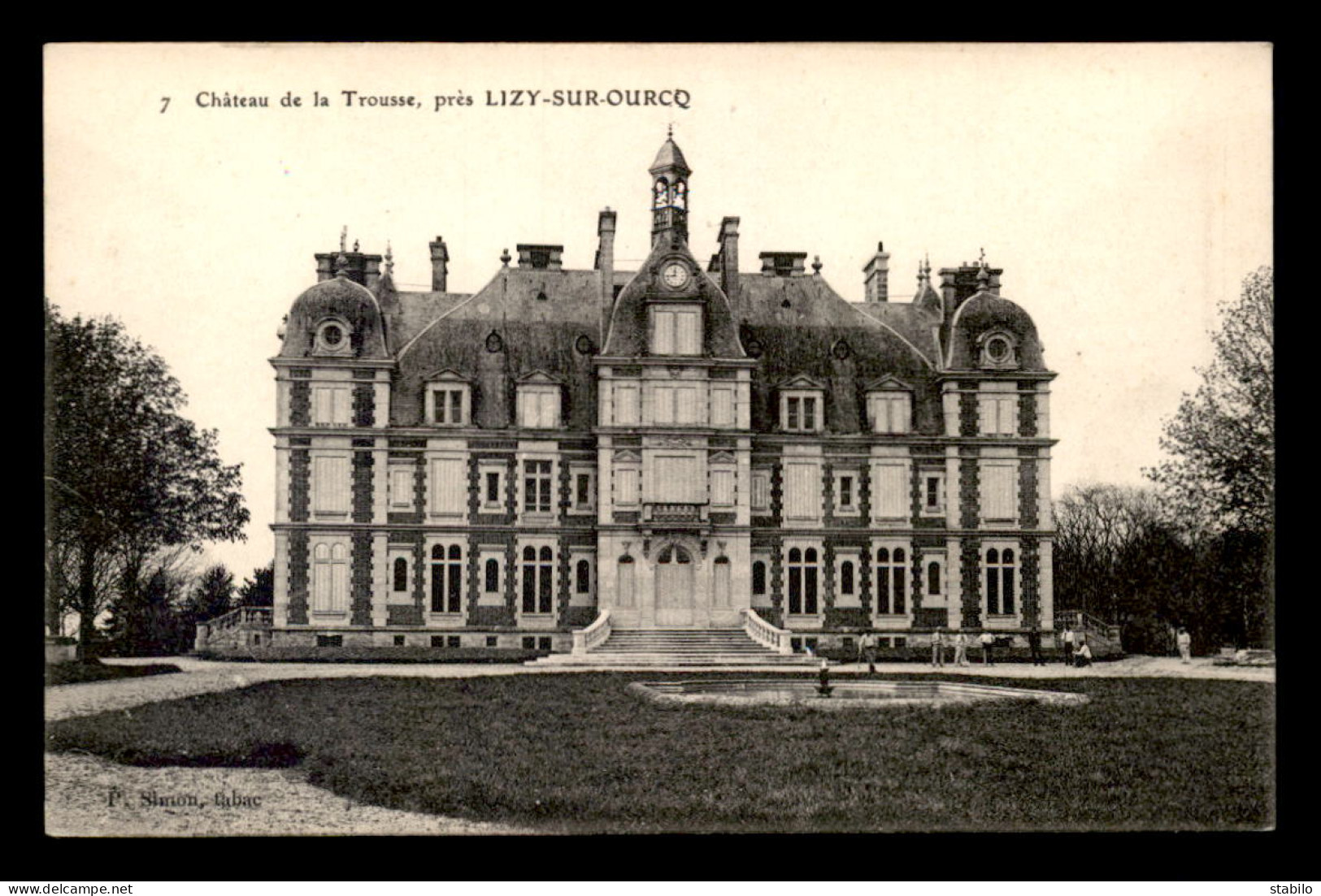 77 - LIZY-SUR-OURCQ - CHATEAU DE LA TROUSSE - Lizy Sur Ourcq