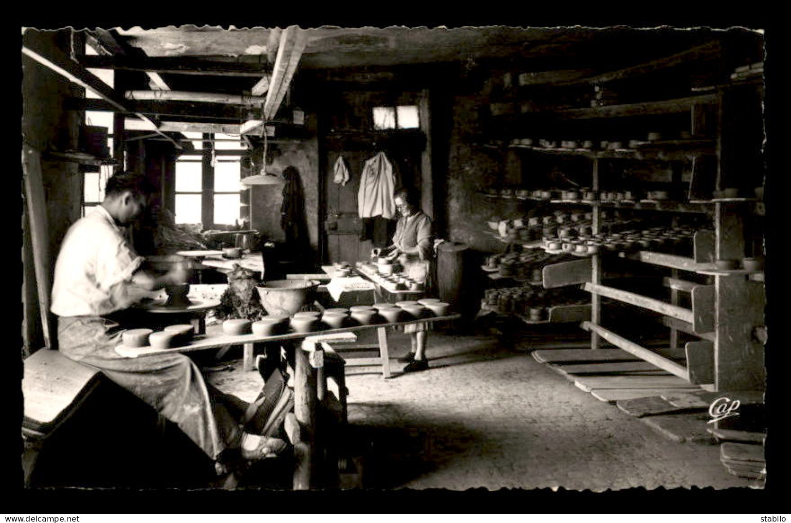 06 - VALLAURIS - INTERIEUR D'UNE POTERIE - Vallauris