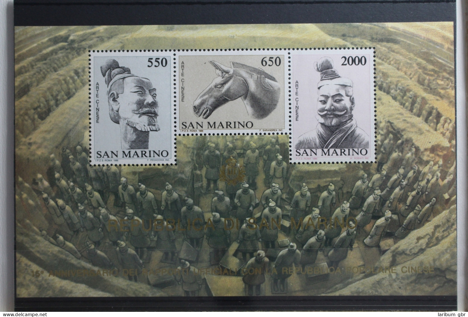 San Marino Block 10 Mit 1345-1347 Postfrisch #TN169 - Andere & Zonder Classificatie