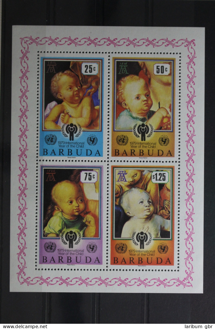 Barbuda Block 47 Mit 465-468 Postfrisch #TN143 - Antigua Et Barbuda (1981-...)