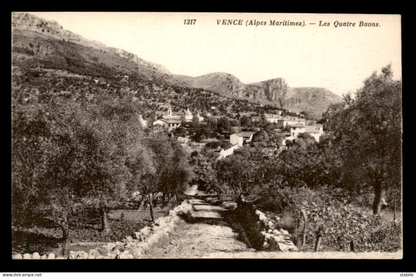 06 - VENCE - LES QUATRE BAONS - Vence