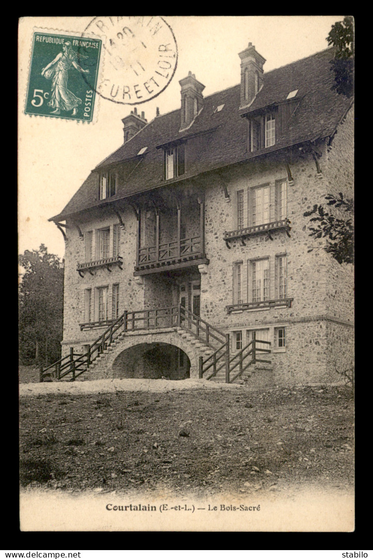 28 - COURTALAIN - LE BOIS-SACRE - CHATEAU - Courtalain