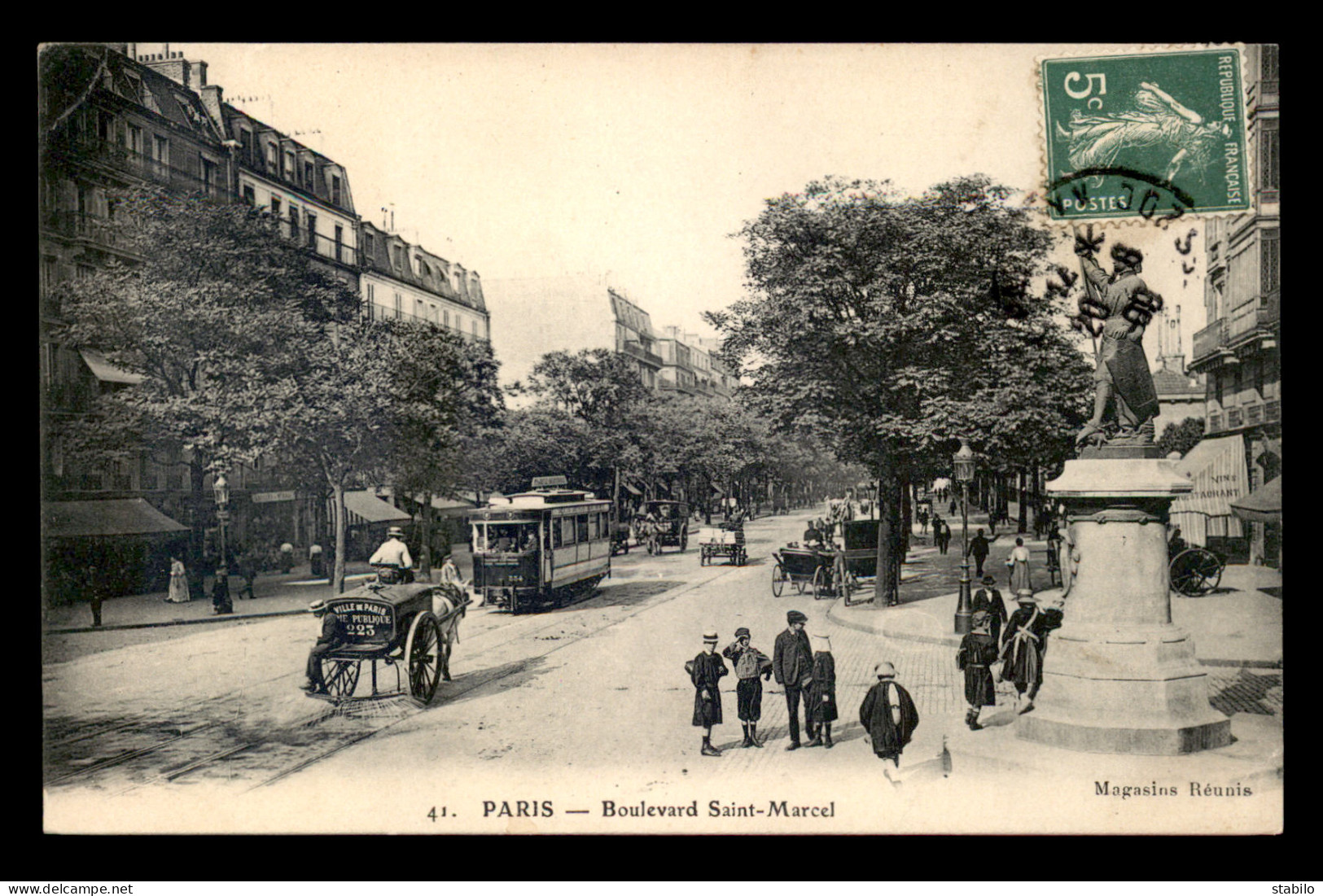 75 - PARIS 13EME - BOULEVARD ST-MARCEL - Arrondissement: 13