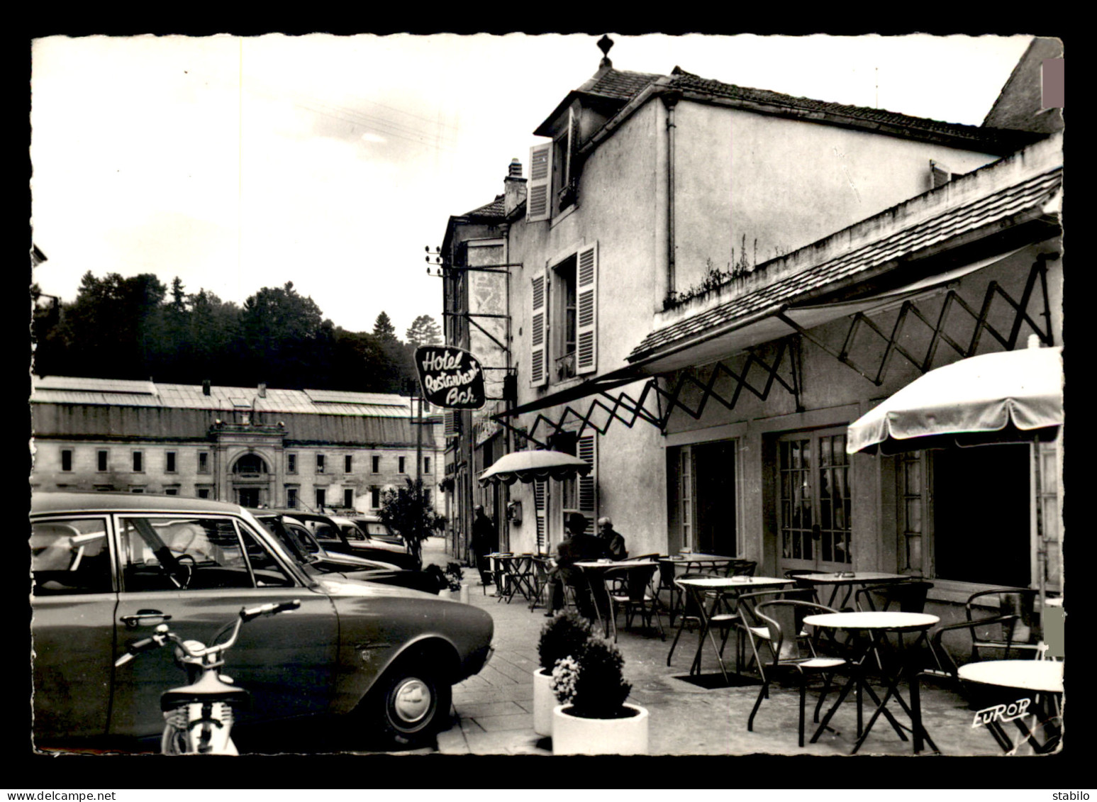 52 - BOURBONNE-LES-BAINS - HOTEL-BAR-RESTAURANT "LES LAURIERS ROSES" - Bourbonne Les Bains