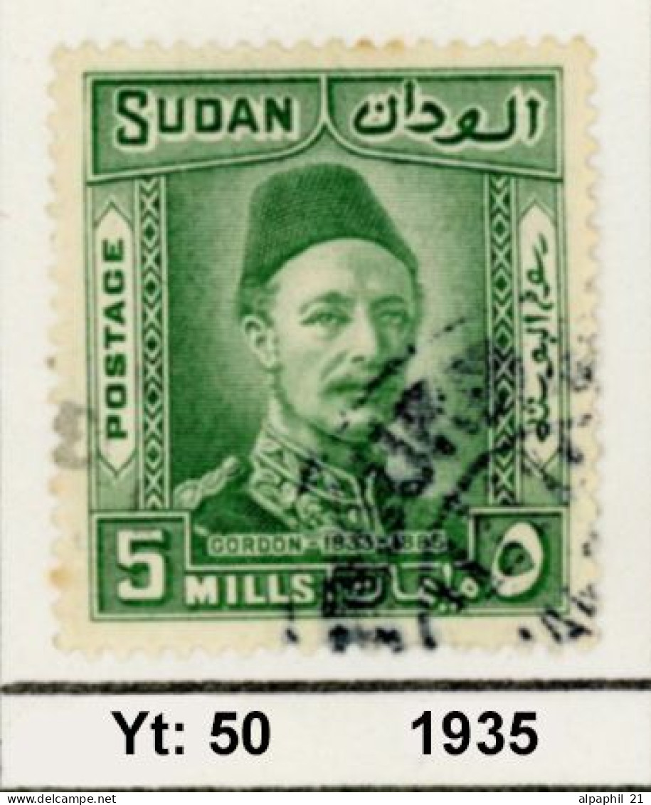 Sudan, The 50th Anniversary Of The Death Of General Gordon Nr. 50 - Sudan (1954-...)