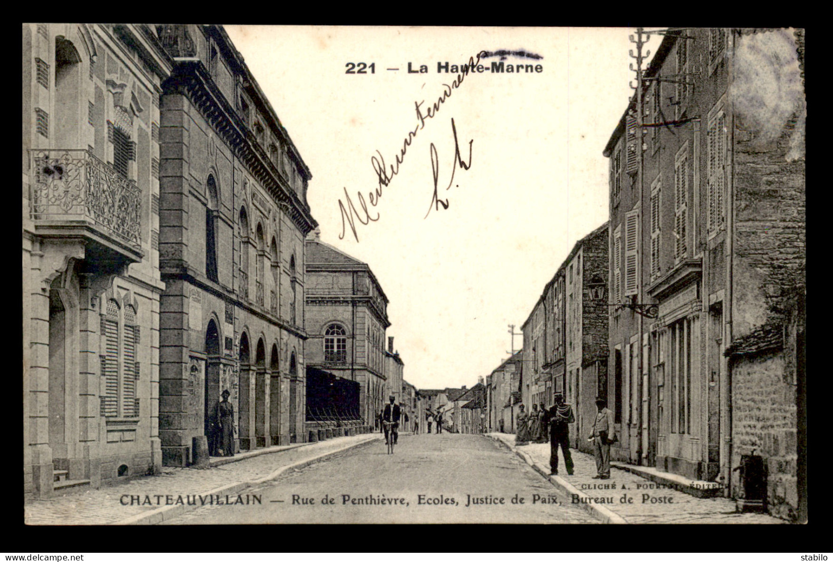 52 - CHATEAUVILLAIN - RUE DE PENTHIEVRE - Chateauvillain