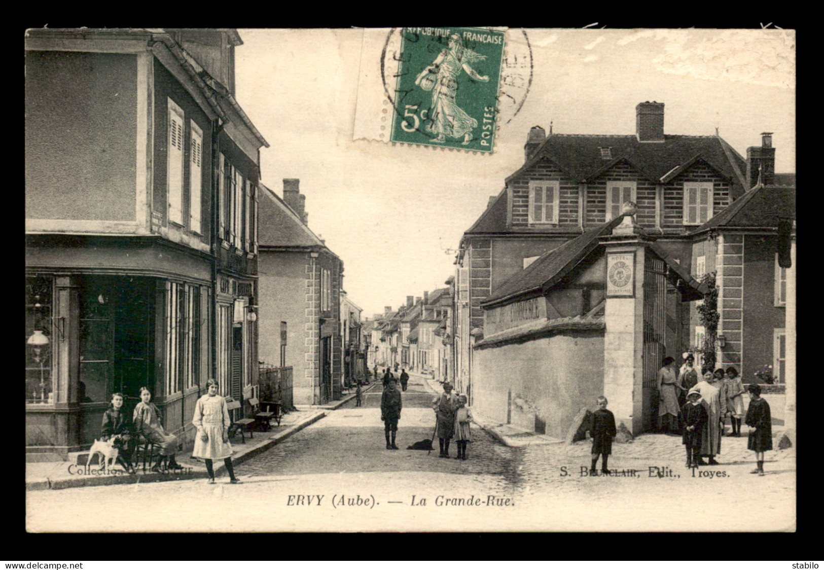 10 - ERVY-LE-CHATEL - LA GRANDE RUE - Ervy-le-Chatel