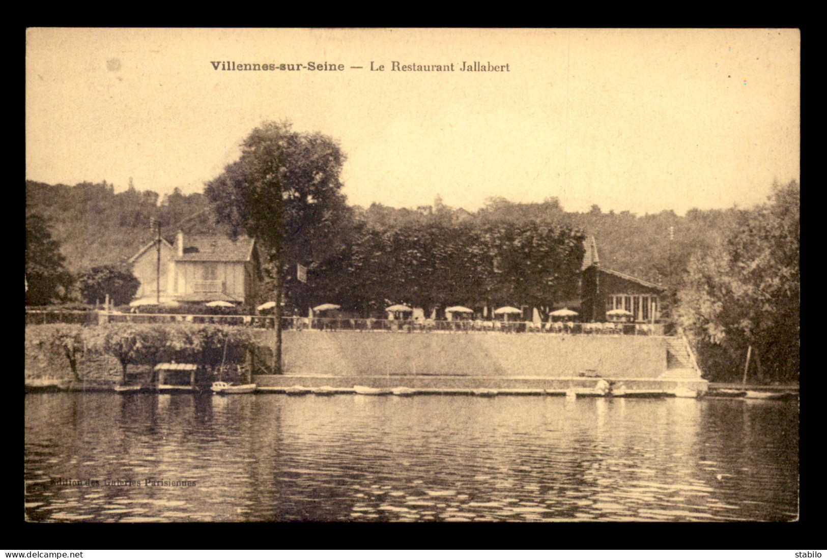 78 - VILLENNES-SUR-SEINE - LE RESTAURANT JALLABERT - Villennes-sur-Seine