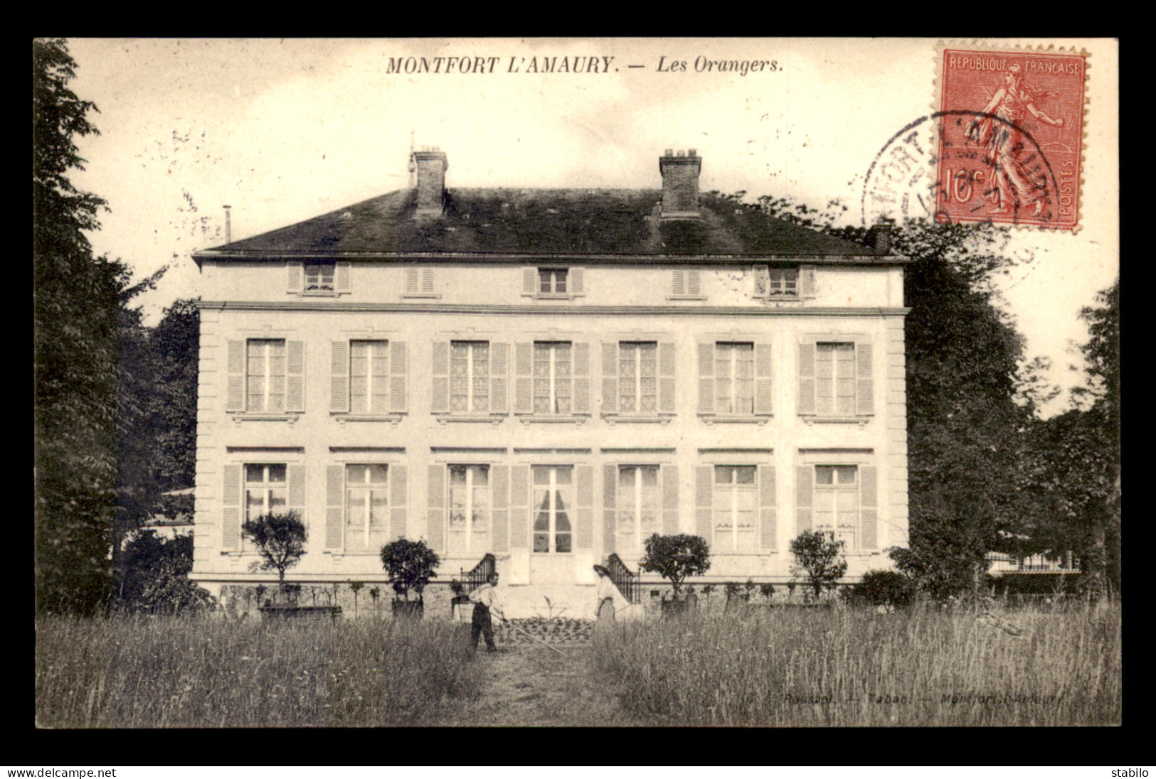 78 - MONTFORT-L'AMAURY - LES ORANGERS - CHATEAU - Montfort L'Amaury