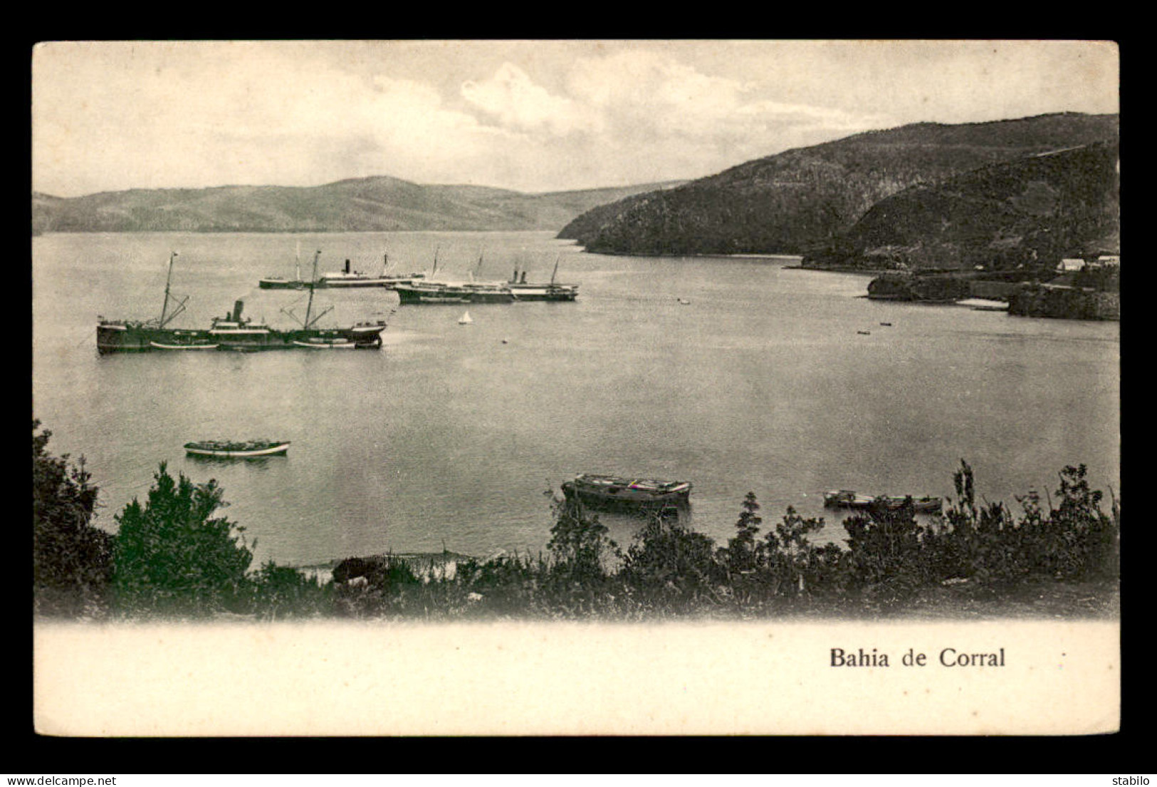 CHILI - VALDIVIA - BAHIA DE CORRAL - Cile