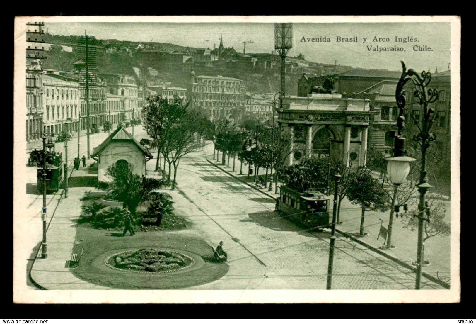 CHILI - VALPARAISO - AVENIDA BRASIL Y ARCO INGLES - Cile