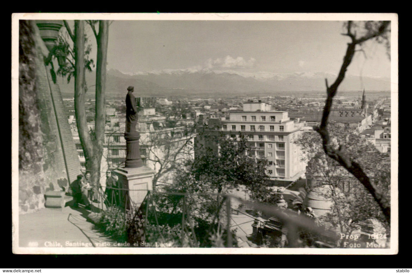 CHILI - SANTIAGO - VISTO DESDE EL SANTA LUCIA - Chili