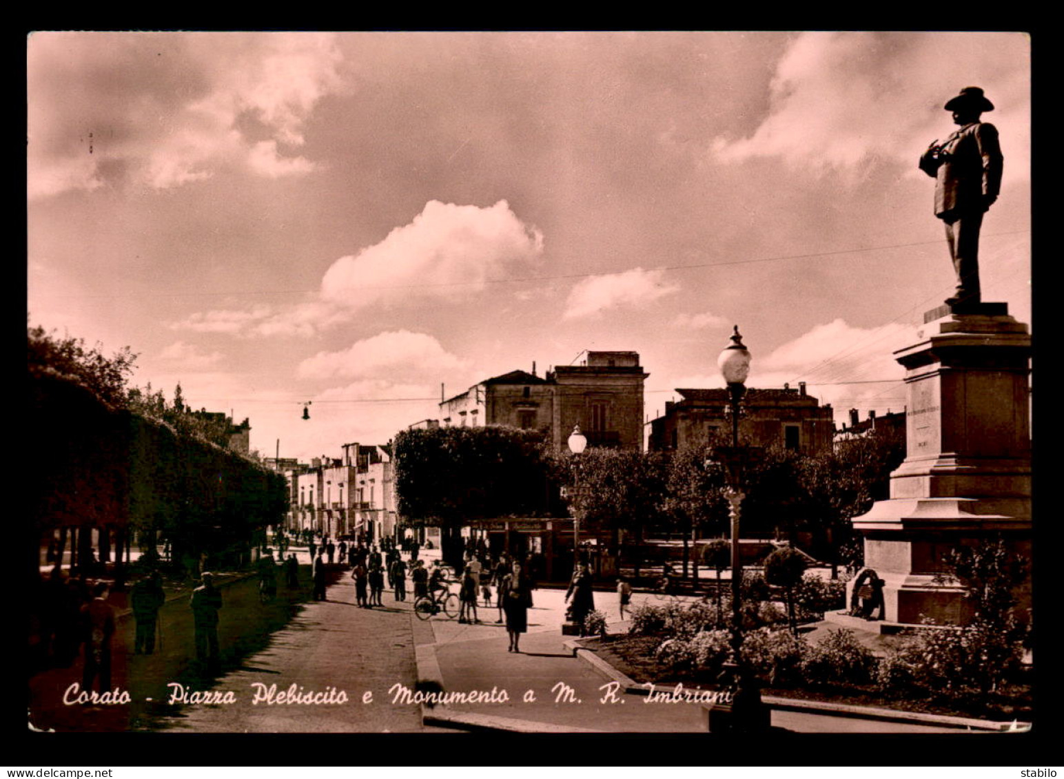 ITALIE - CORATO - PIAZZA PLEBISCITO - Other & Unclassified