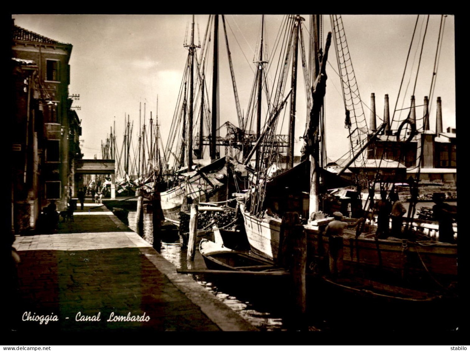 ITALIE - CHIOGGIA - CANAL LOMBARDO - Chioggia