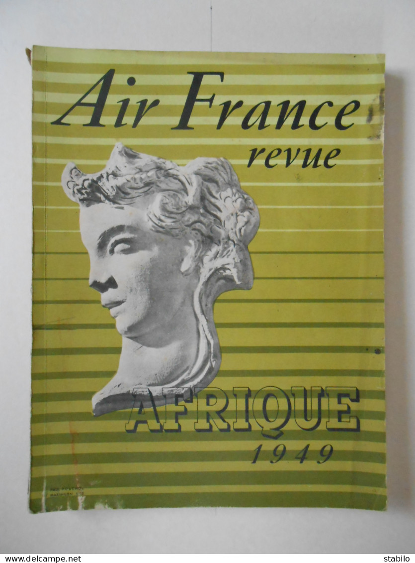 AVIATION - REVUE AIR FRANCE AFRIQUE 1949 - Vliegtuig