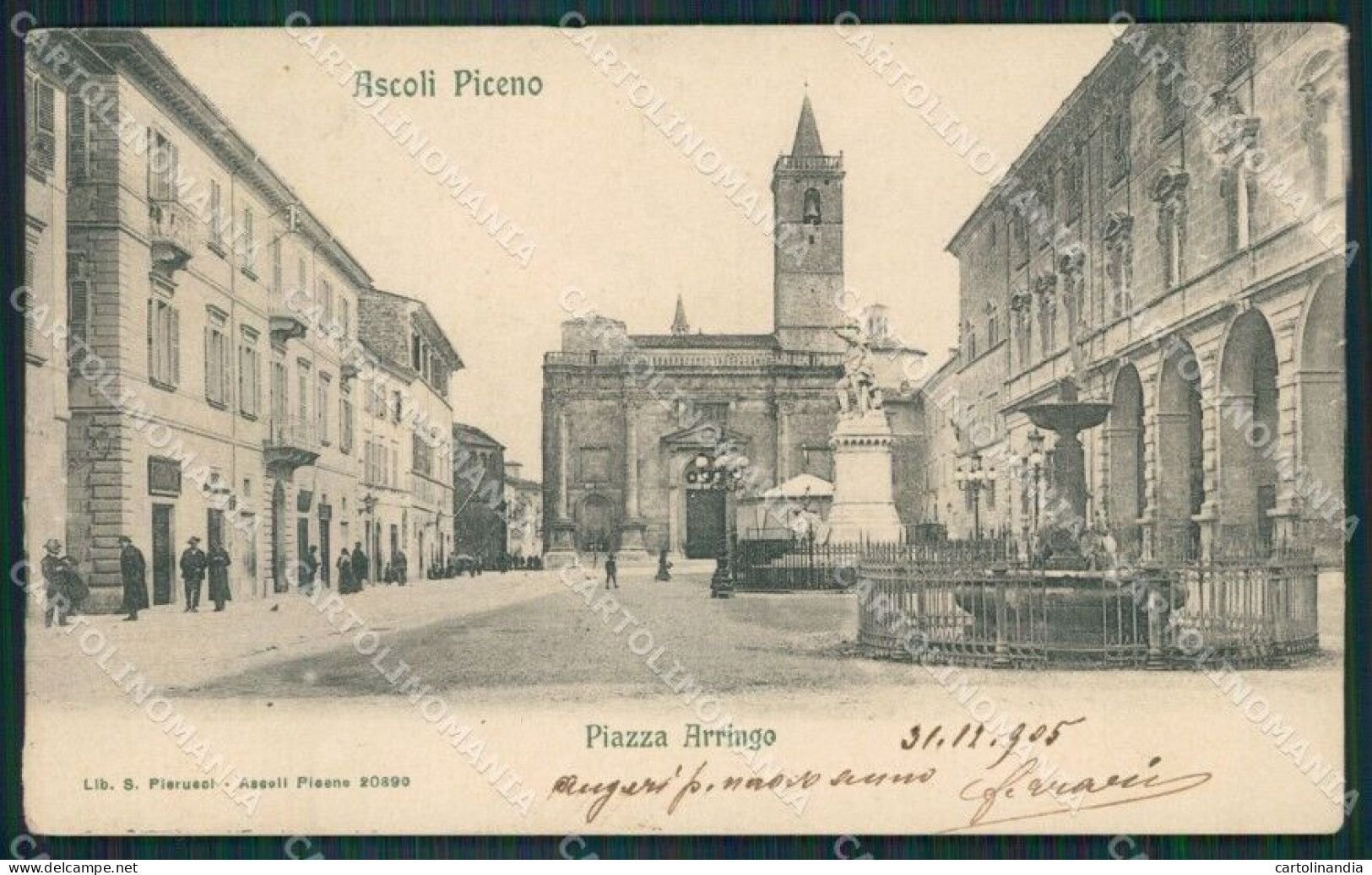 Ascoli Piceno Città PIEGA STRAPPINO Cartolina QK6314 - Ascoli Piceno