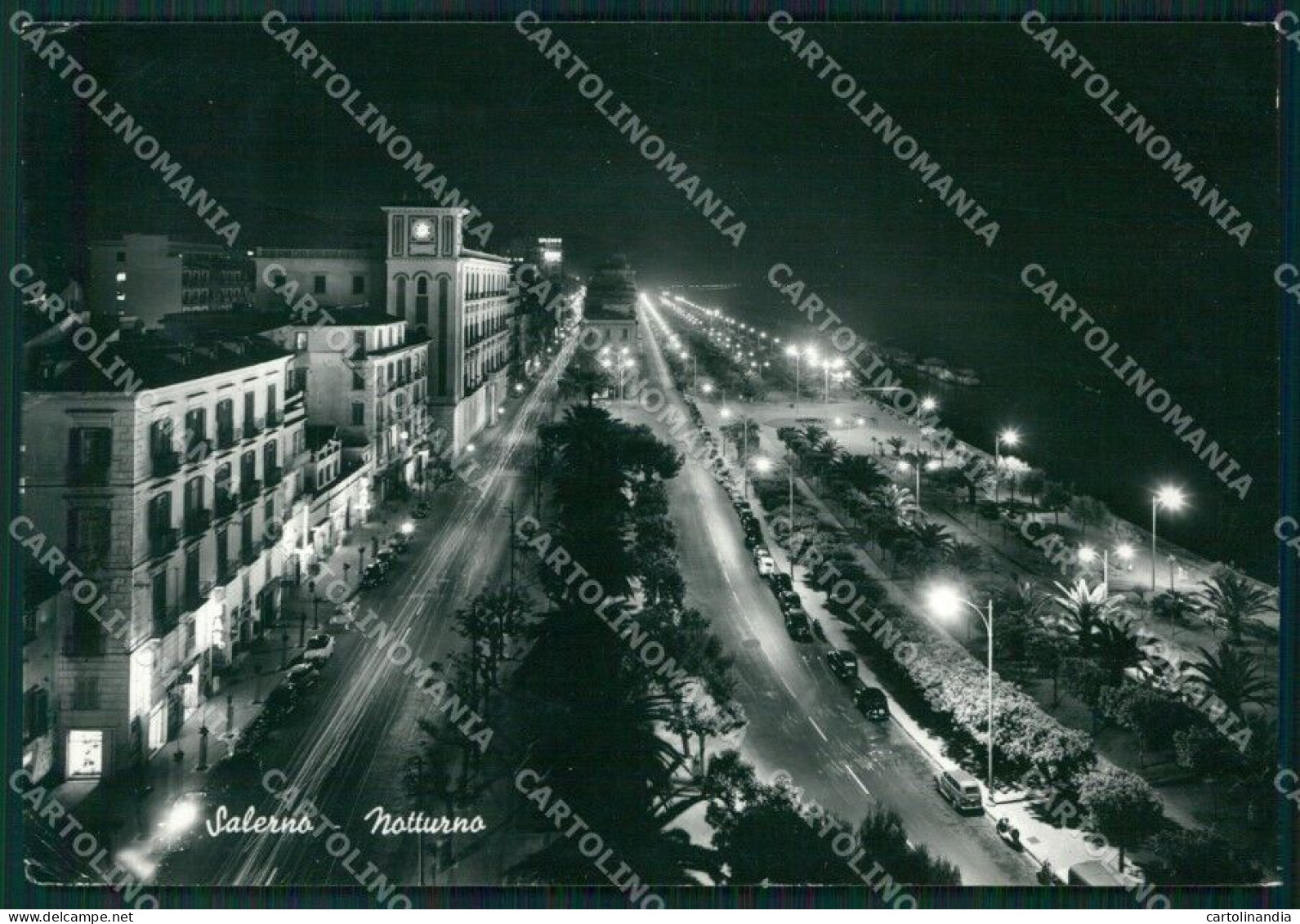 Salerno Città PIEGHINE Foto FG Cartolina KB4230 - Salerno