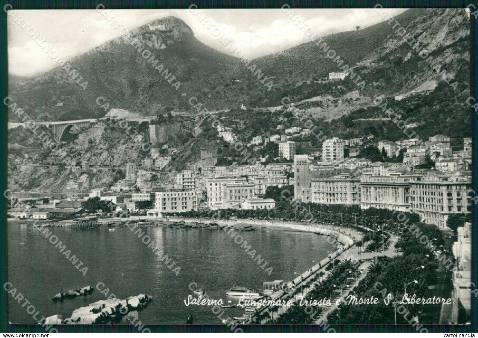 Salerno Città Monte San Liberatore Foto FG Cartolina KB4234 - Salerno