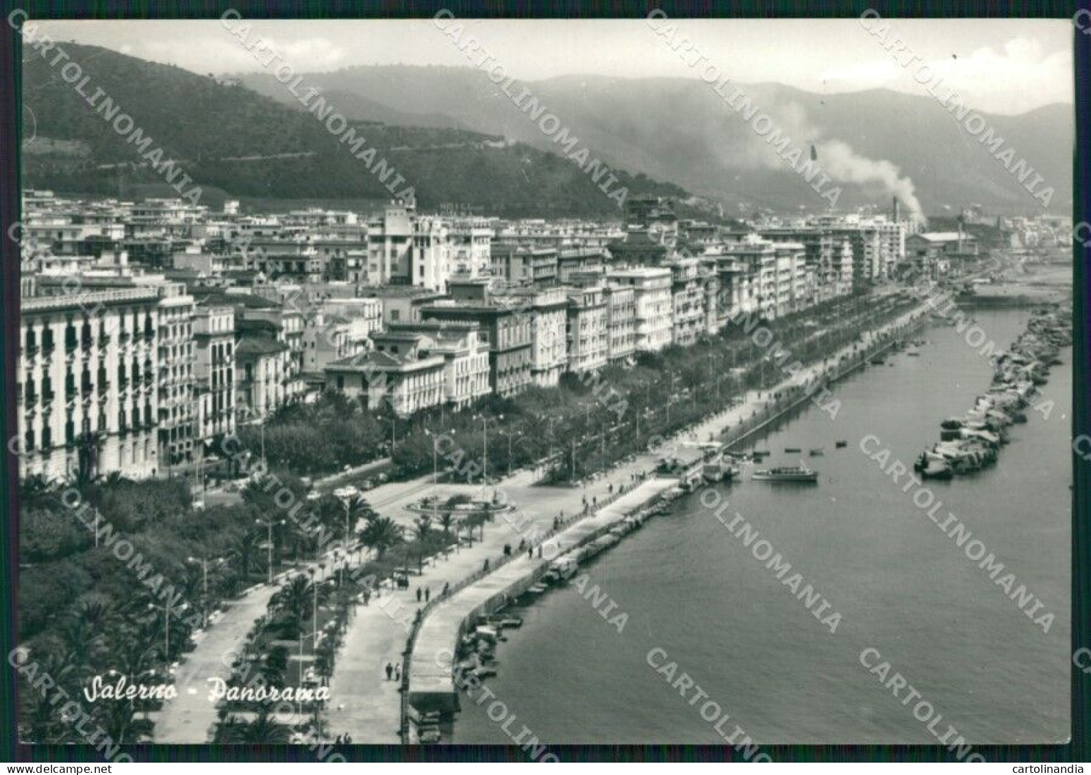 Salerno Città PIEGHINE Foto FG Cartolina KB4236 - Salerno