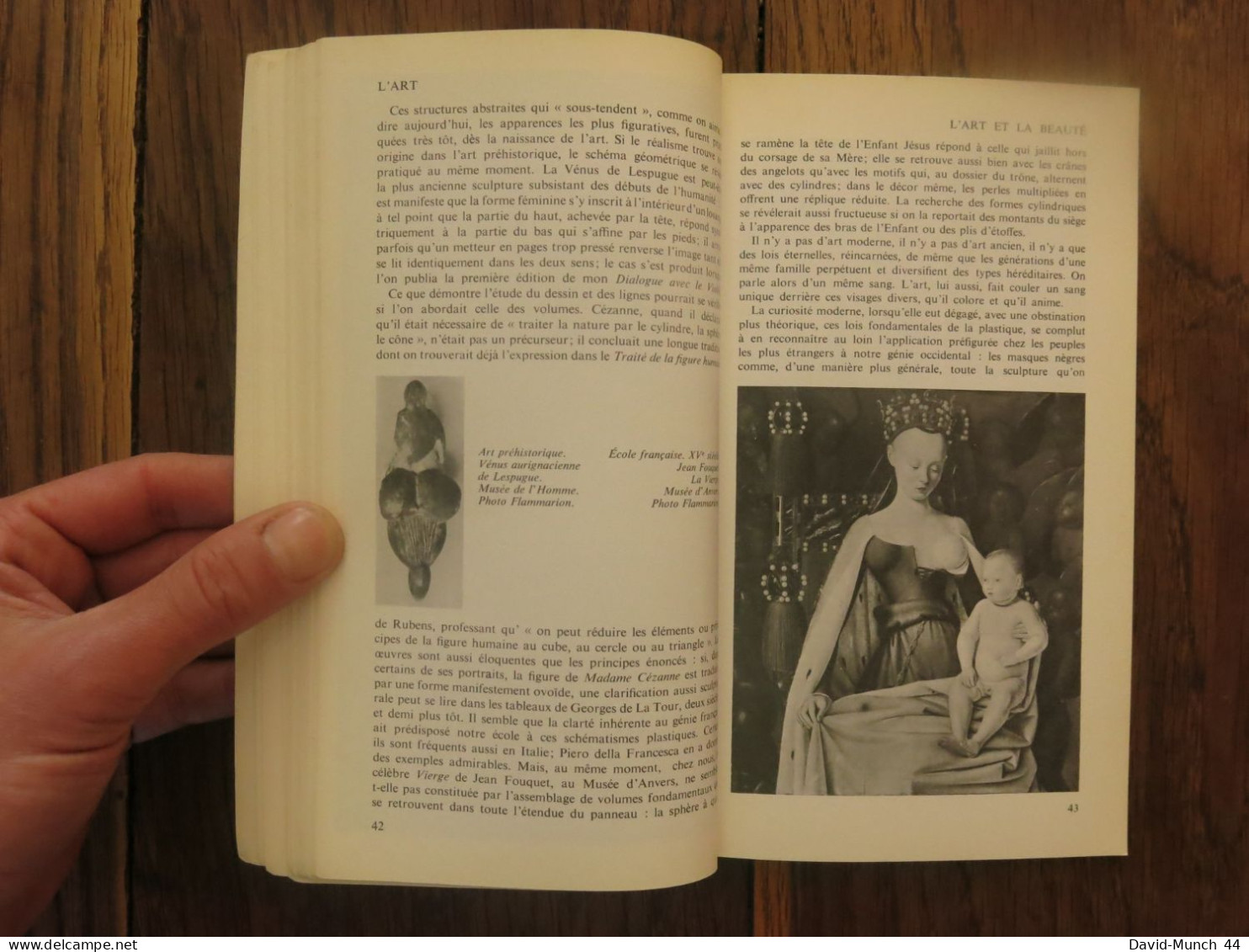 Les puissances de l'image. Bilan d'une psychologie de l'art de René Huyghe. Flammarion. 1965