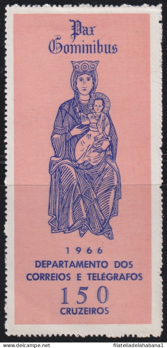 F-EX44953 BRAZIL 1966 MNH CHRISTMAS NAVIDAD MADONNA.  - Unused Stamps