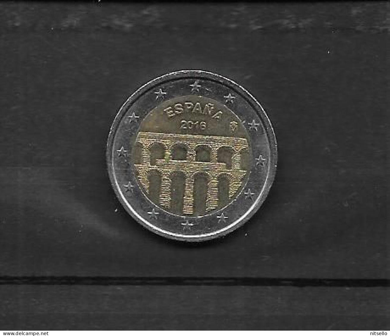 LOTE 1468C  ///  MONEDA DE 2 EUROS CIRCULADA    ACUEDUCTO DE SEGOVIA - Spanien