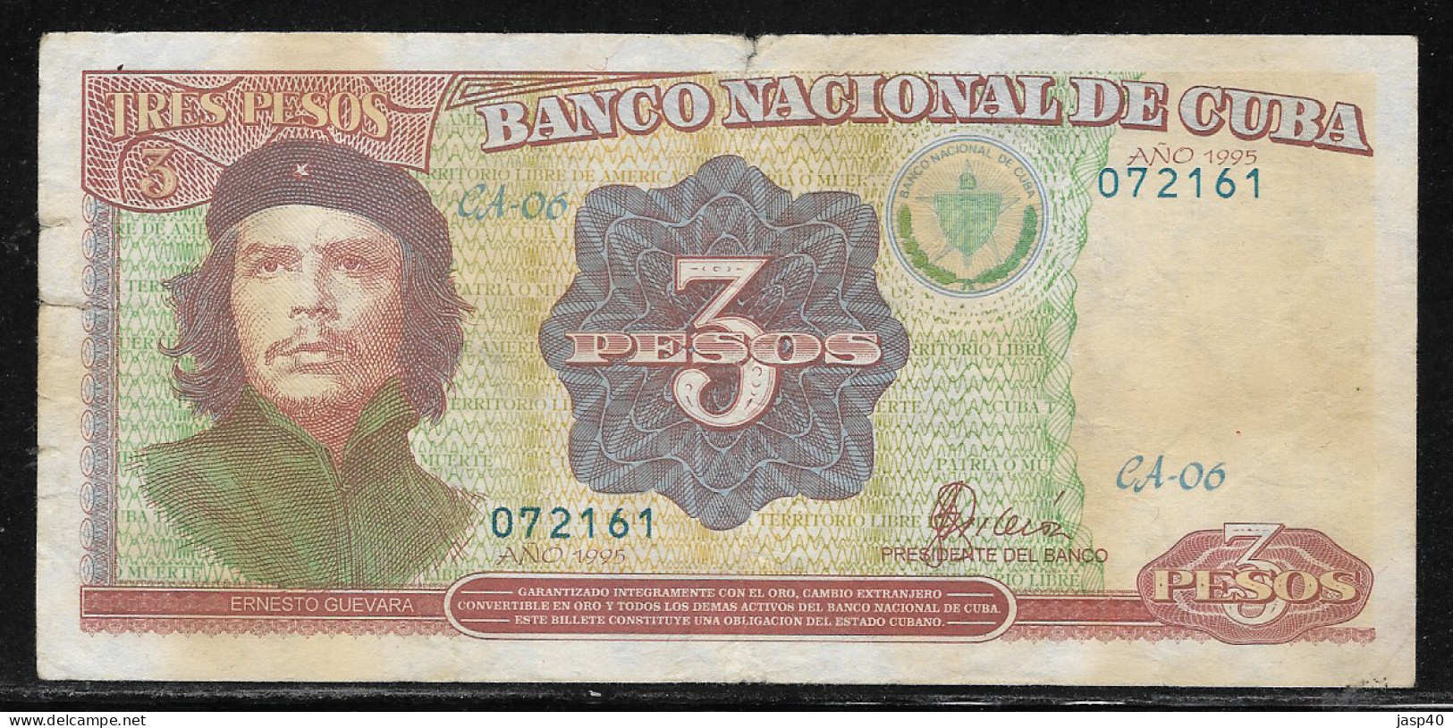 CUBA - 3 PESOS - Cuba