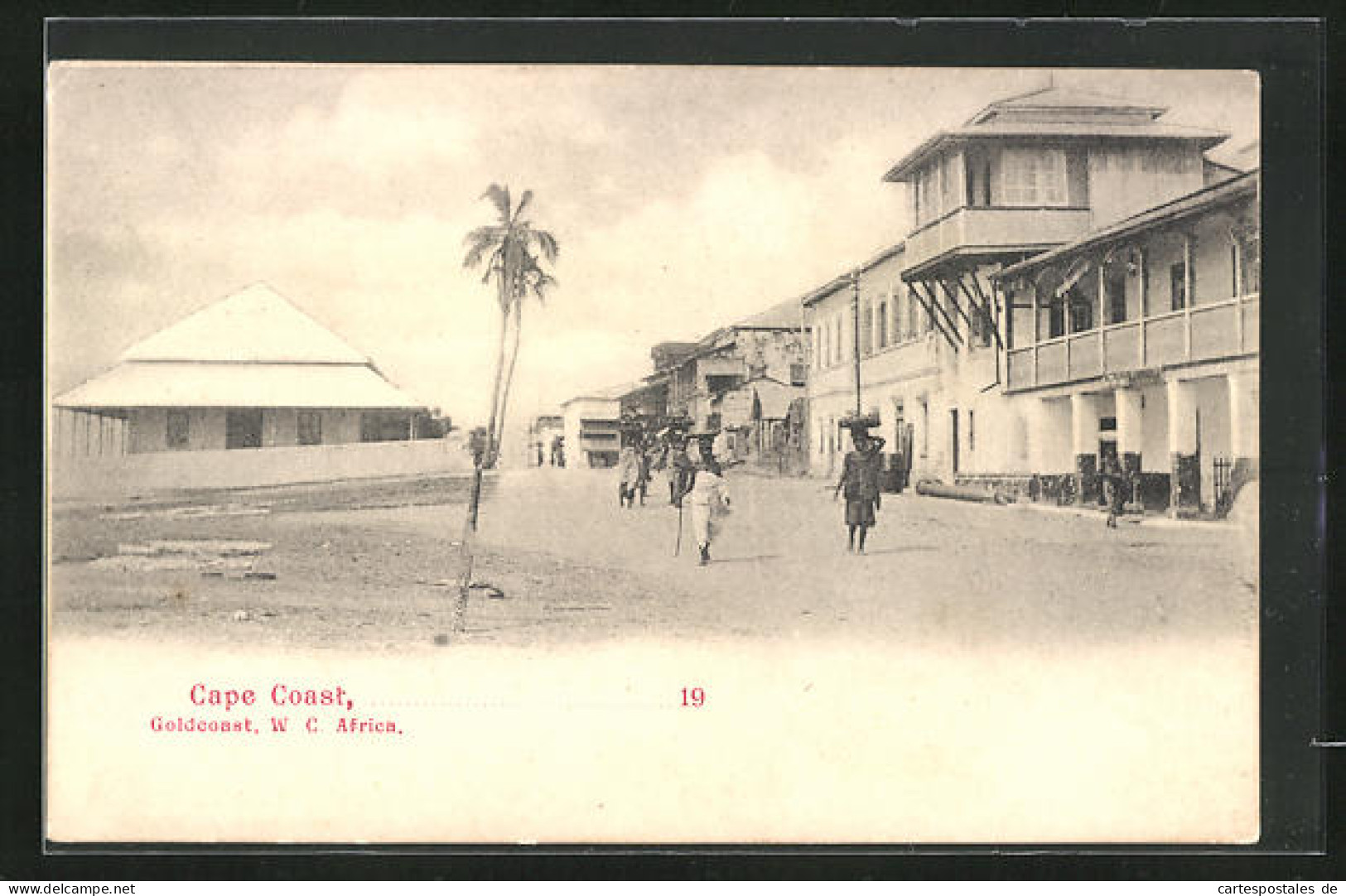 CPA Cape Coast, Strandpromenade  - Ghana - Gold Coast