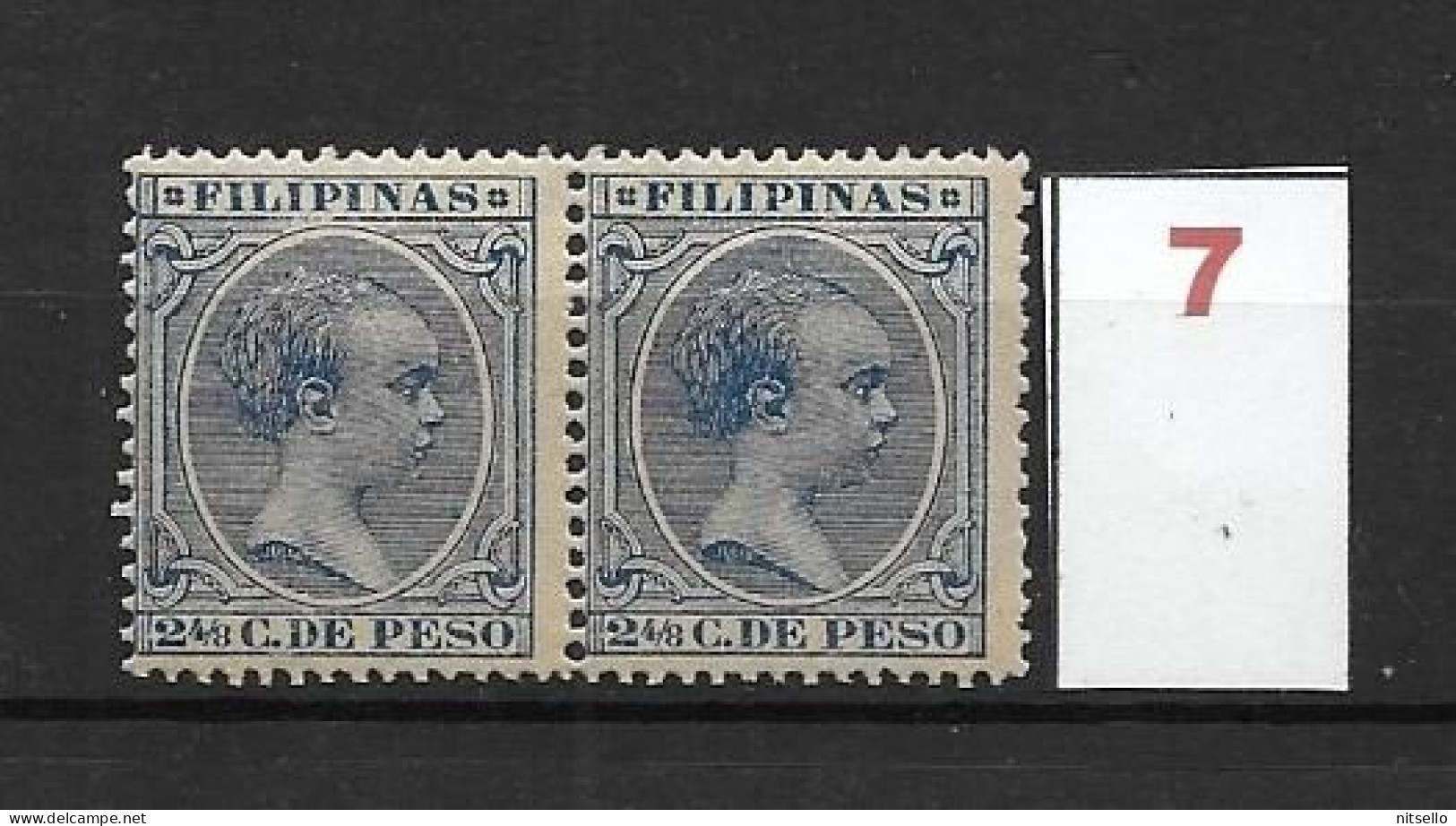 LOTE 2174 D /// (C030) FILIPINAS 1890  EDIFIL Nº:81 **MNH  ¡¡¡ OFERTA - LIQUIDATION - JE LIQUIDE !!! - Filippine