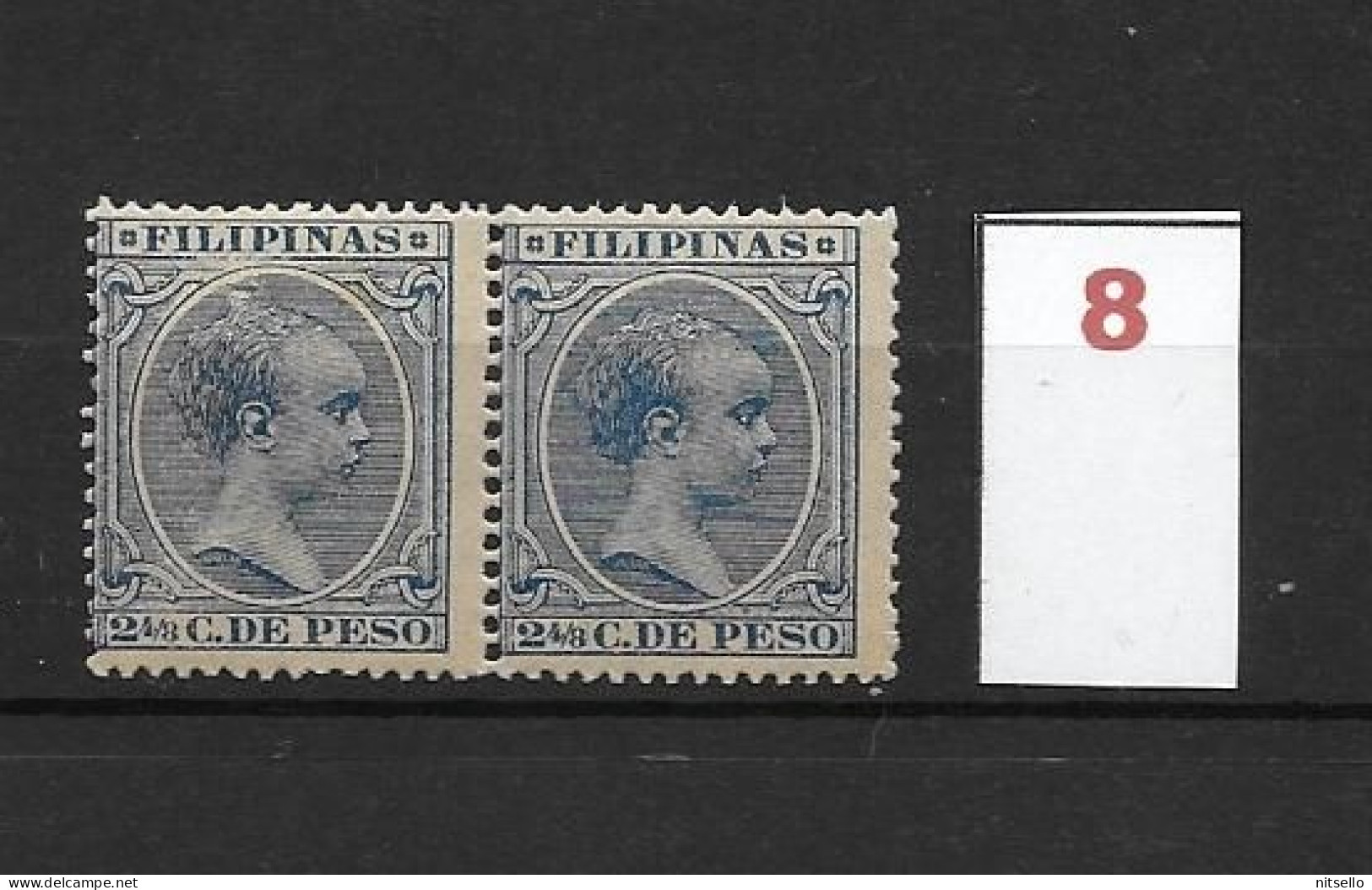 LOTE 2174 D /// (C030) FILIPINAS 1890  EDIFIL Nº:81 **MNH  ¡¡¡ OFERTA - LIQUIDATION - JE LIQUIDE !!! - Filipinas