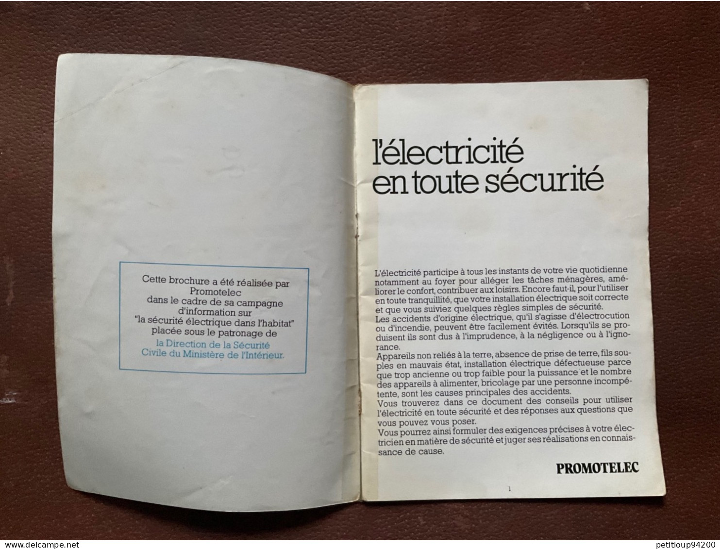 Catalogue PROMOTELEC  L’Electricite Chez Vous - Elektriciteit En Gas