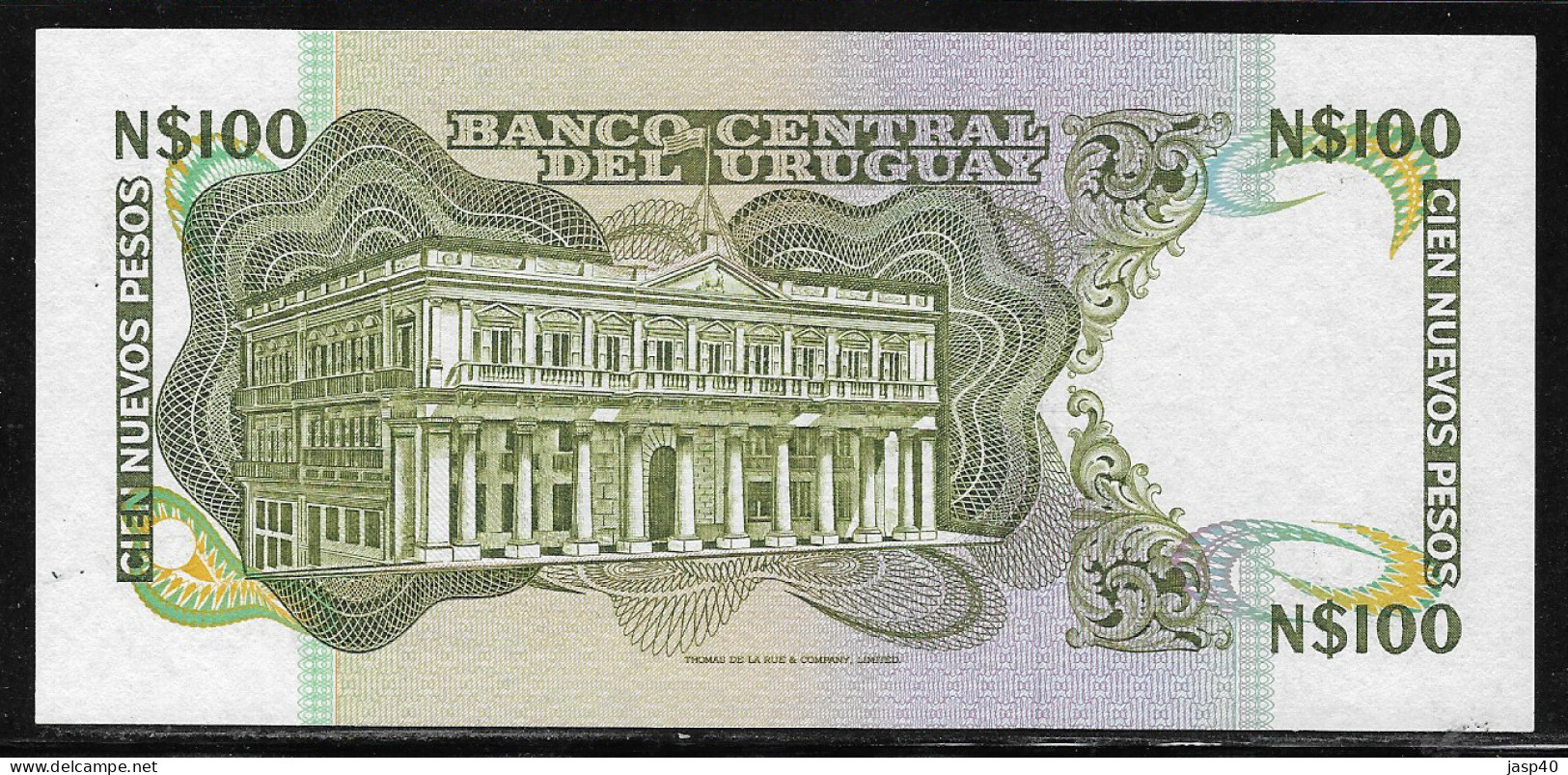 URUGUAI - 100 PESOS - Uganda