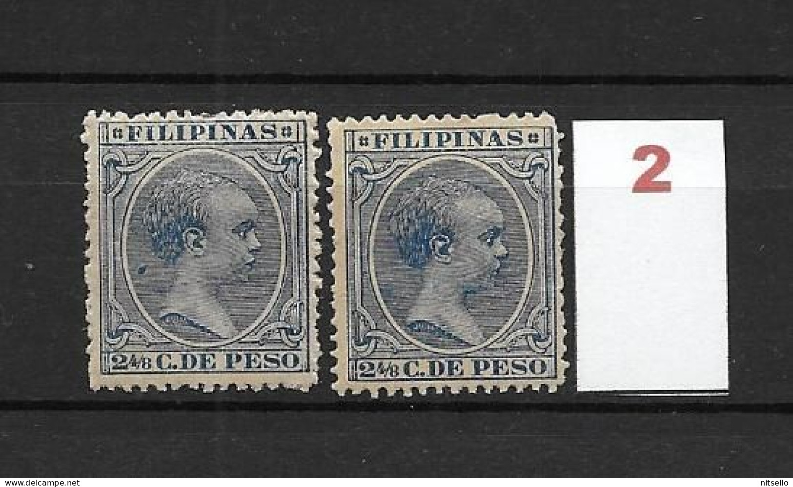 LOTE 2174 D /// (C030) FILIPINAS 1890  EDIFIL Nº:81 **MNH  ¡¡¡ OFERTA - LIQUIDATION - JE LIQUIDE !!! - Philippinen