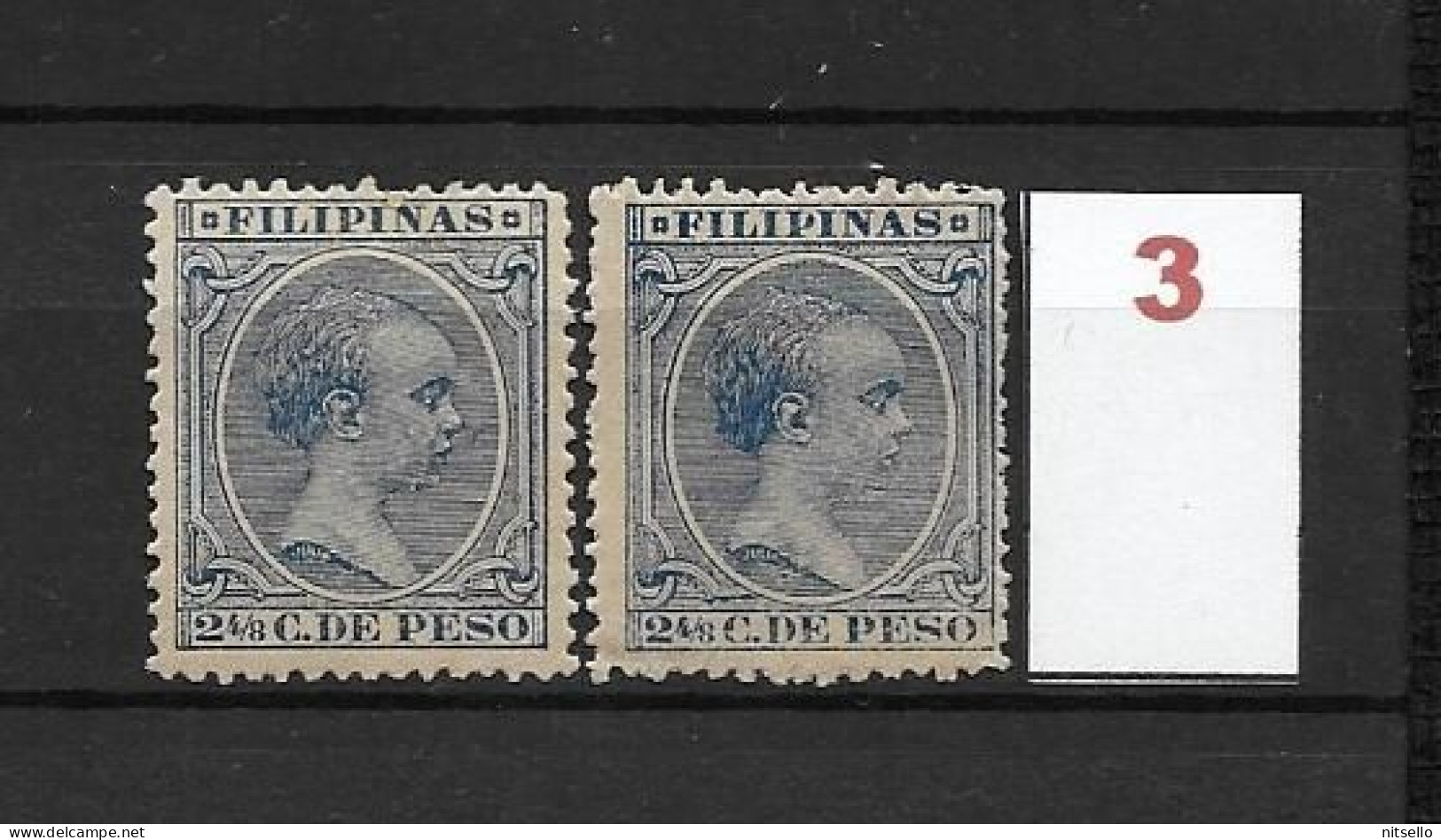 LOTE 2174 D /// (C030) FILIPINAS 1890  EDIFIL Nº:81 **MNH  ¡¡¡ OFERTA - LIQUIDATION - JE LIQUIDE !!! - Philippines