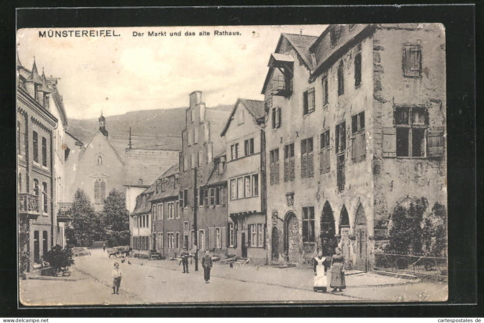 AK Münstereifel, Markt Und Altes Rathaus  - Muenster