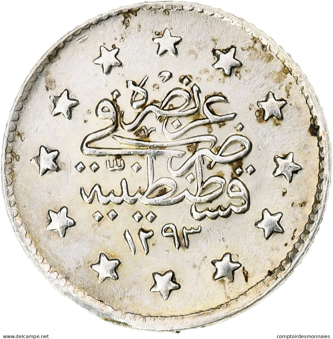 Turquie, Kurus, 1898/AH1293, Istanbul, Argent, SUP, KM:735 - Turkey