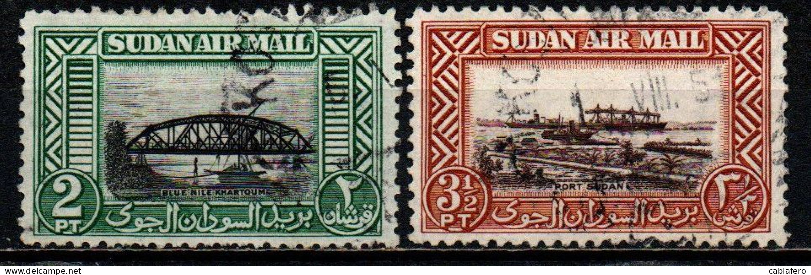 SUDAN - 1931 - IMMAGINI DEL SUDAN - USATI - Soedan (...-1951)