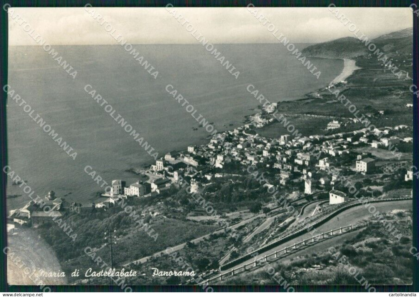 Salerno Castellabate Santa Maria Di ABRASA Foto FG Cartolina KB4251 - Salerno