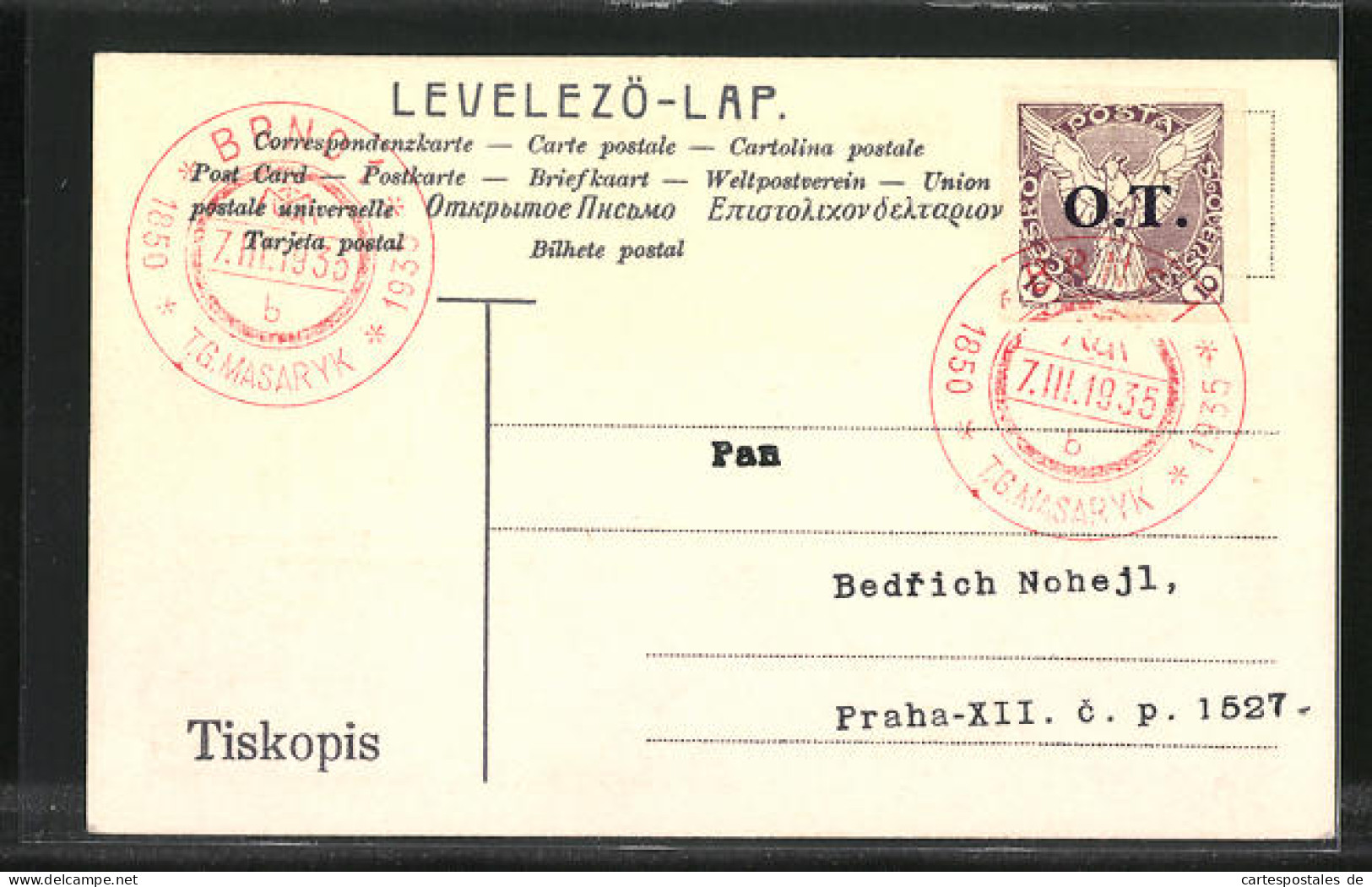 Lithographie Briefmarken Von Ungarn Verschiedener Werte, Landeswappen, Vögel Auf Der Stromleitung Sitzend  - Timbres (représentations)