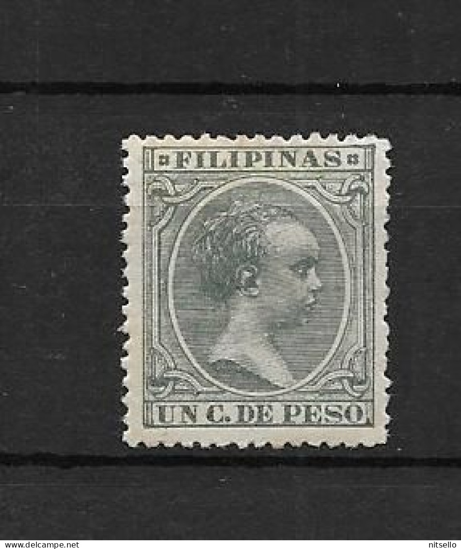 LOTE 2174 D /// (C030) FILIPINAS 1896  EDIFIL Nº:121 *MH  VERDE              ¡¡¡ OFERTA - LIQUIDATION - JE LIQUIDE !!! - Filippine