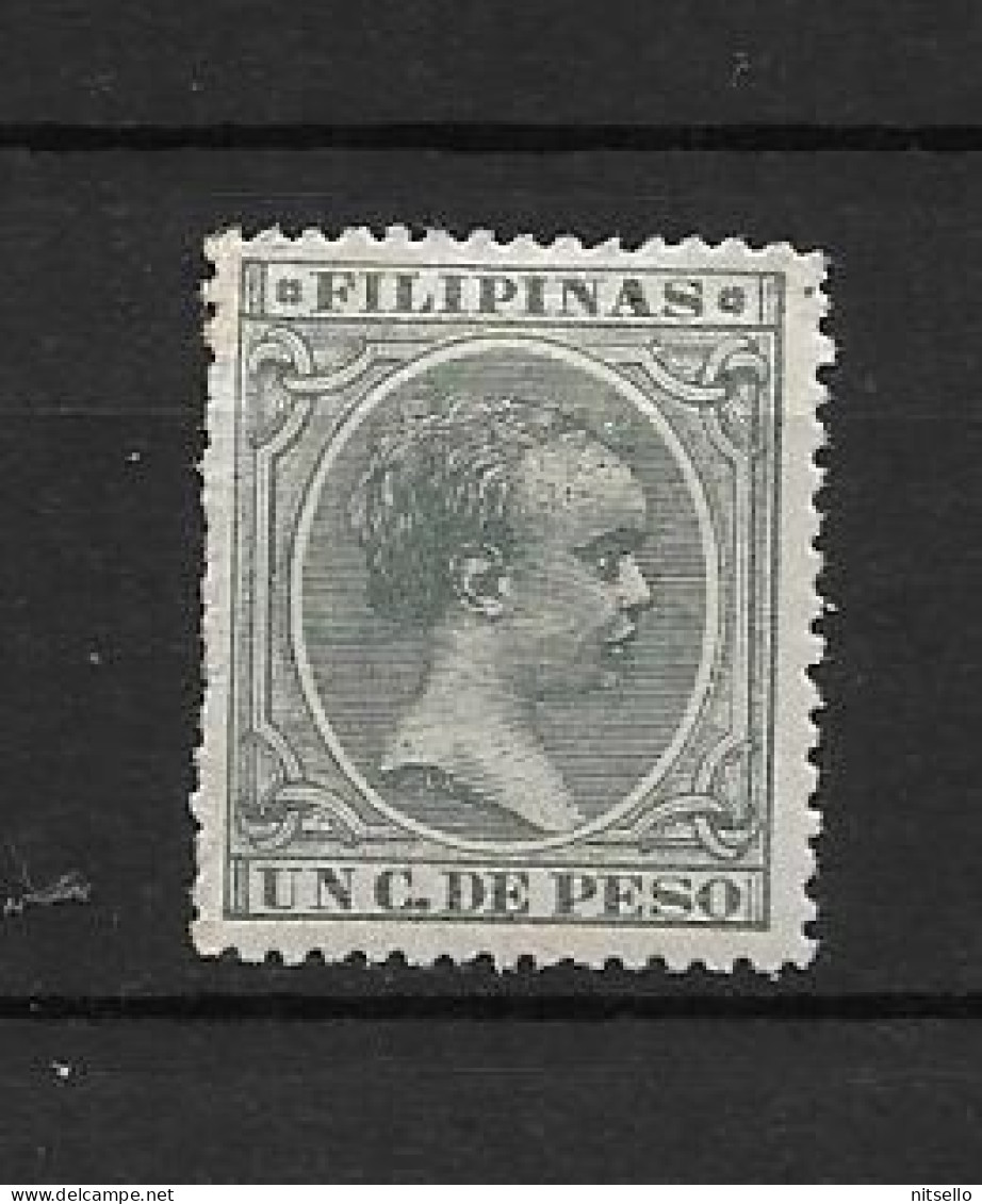 LOTE 2174 D /// (C030) FILIPINAS 1896  EDIFIL Nº:121 *MH  VERDE              ¡¡¡ OFERTA - LIQUIDATION - JE LIQUIDE !!! - Philippinen