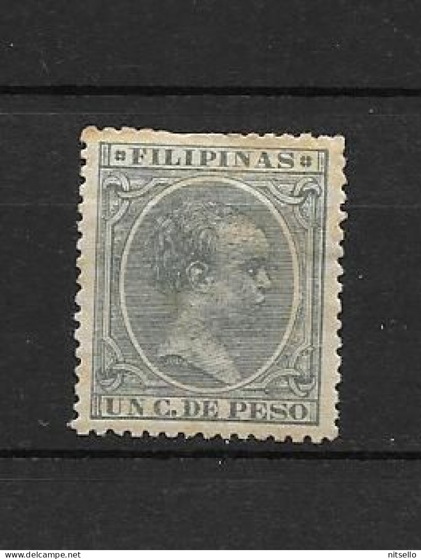 LOTE 2174 D /// (C030) FILIPINAS 1896  EDIFIL Nº:121 *MH  VERDE              ¡¡¡ OFERTA - LIQUIDATION - JE LIQUIDE !!! - Filippine