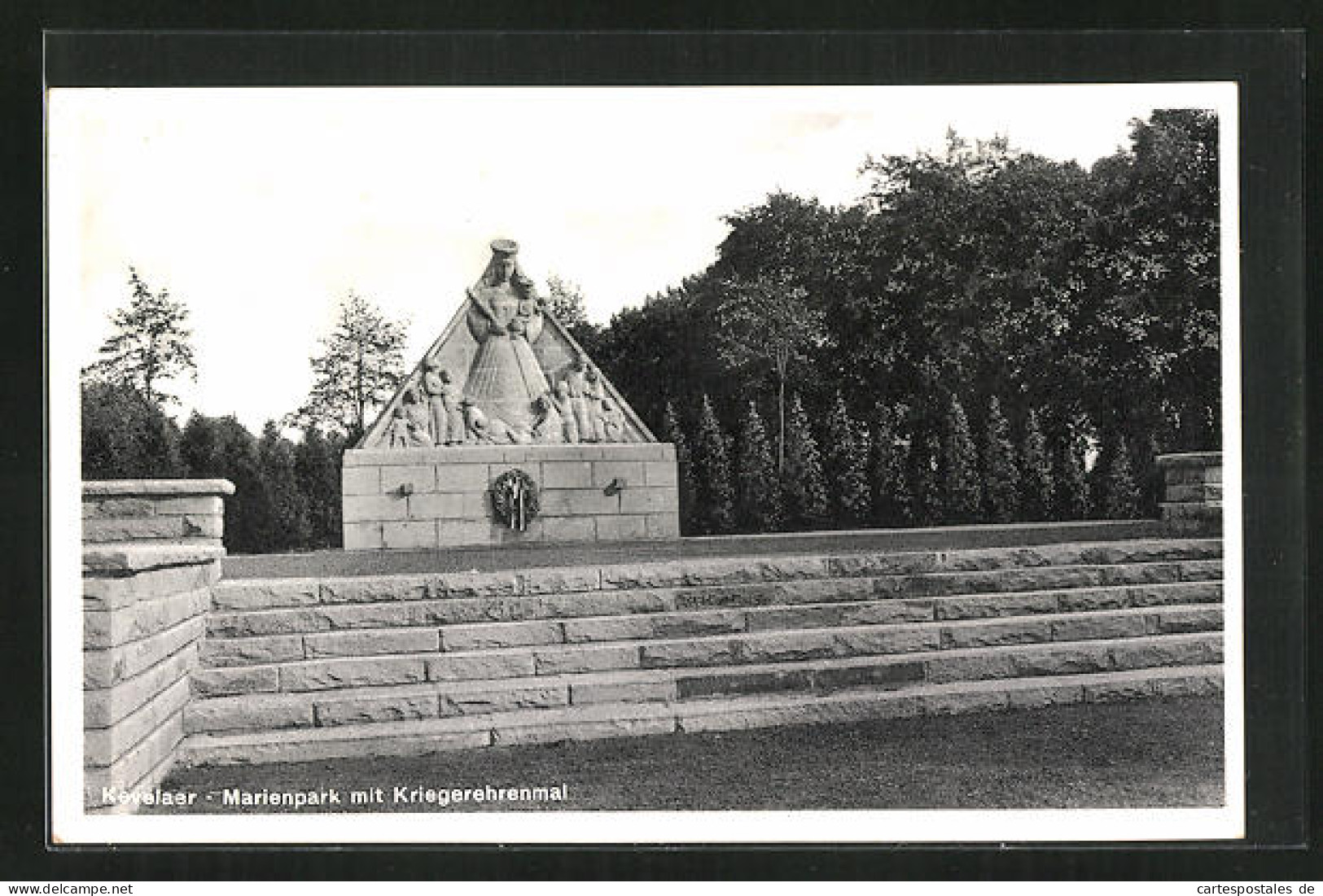 AK Kevelaer, Marienpark Mit Kriegerehrenmal  - Kevelaer