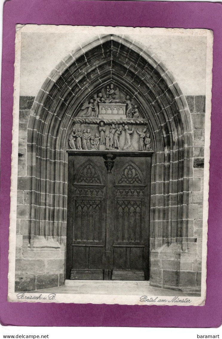 Breisach Am Rhein   Portal Am Münster - Breisach