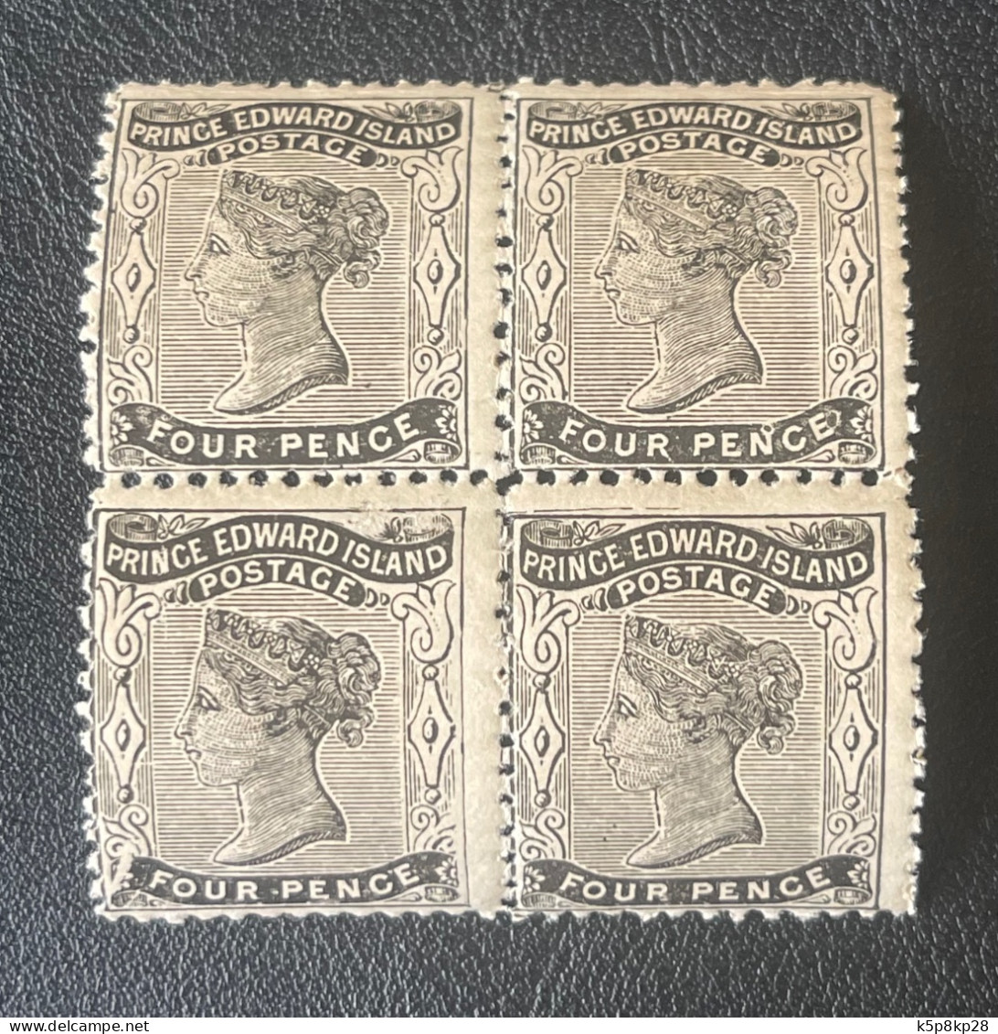 1868-70 Prince Edward Island, 4 And 6 Pence, MNH, MH, VF - Collections (without Album)