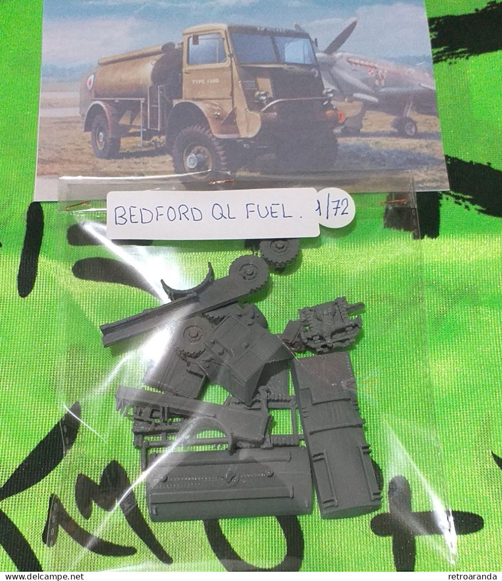 Kit Maqueta Para Montar Y Pintar - Vehículo Militar . Bedford Ql Fuel - 1/72. - Military Vehicles